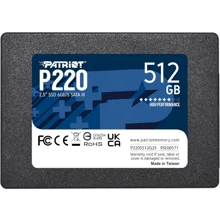 PATRIOT P220 512 GB (P220S512G25) UA: Тип накопителя внутренний