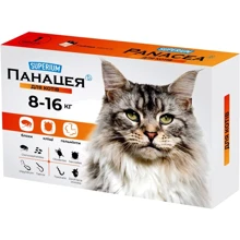 Противопаразитарная таблетка SUPERIUM Панацея для котов 8-16 кг (9128): Тип Таблетки