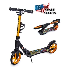Двухколесный самокат Scale Sports SS15, оранжевый: Количество колес 2