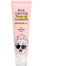 Village 11 Factory Pink Calming SPF50+/PA++++ Сонцезахисний крем для обличчя 50 ml: Призначення Защита от солнца