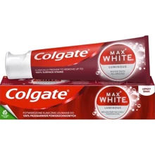 Colgate Max White Luminous зубная паста 75ml: Назначение Очищение, Отбеливание