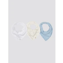 Слюнявчики H&M 4997236 One Size разноцветные (3 шт): Пол Унисекс