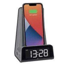 Будильник с беспроводной зарядкой TFA ICONcharge (стандарт Qi) и USB-зарядкой 107х83х160 мм (60203310): Производитель TFA