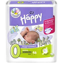 Подгузники Bella Baby Happy Before Newborn 0-2 кг 46 шт (5900516600716): Тип Подгузники