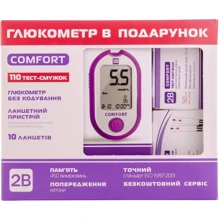 Глюкометр 2B COMFORT + Тест-полоски 2B COMFORT: Производитель Tai Doc Technology Corpor