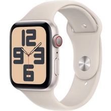 Apple Watch SE 2 2023 44mm GPS+LTE Starlight Aluminum Case with Starlight Sport Band - S/M (MRGT3) Approved Витринный образец: Производитель Apple