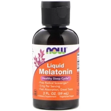 Now Foods Liquid Melatonin 2 fl oz (59 ml): Форма выпуска Капли