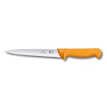 Victorinox Swibo Filleting 18см з жовт. ручкою (58403.18): Лезо нержавіюча сталь