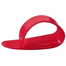 Медіатор Медіатори DUNLOP Red Delrin Thumbpick Мedium (12 шт): Тип Коготь