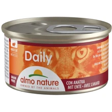 Almo Nature Adult Cat Daily Mousse с уткой 85 г: Тип Консервы