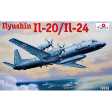 Модель Amodel Турбогвинтовий літак РТР Іл-20/Іл-24 (AMO72013): Виробник AMODEL