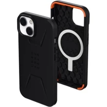 Чехол для iPhone Urban Armor Gear UAG Civilian Magsafe Black (114036114040) for iPhone 14: Цвет черный