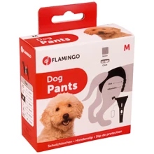 Трусы для собак Flamingo Dog Pants Jolly гигиенические с комплектом прокладок 32х39 см размер 2 (43261): undefined undefined