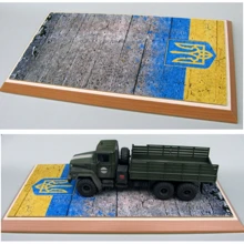 Подставка для моделей DAN models Тема: АТО, Украина (160x100 мм) (DAN72250): Производитель DAN models