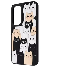 Чехол для телефонов WAVE Doodle Case Cats for Samsung S721 Galaxy S24 FE: Совместимость Samsung S721 Galaxy S24 FE