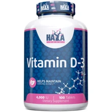 Haya Labs Vitamin D-3 / 4000 IU Витамин D3 4000 МЕ 100 таб: Тип Витамин D