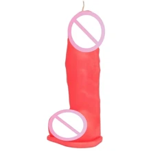 Свеча LOVE FLAME - Dildo L Red Fluor, CPS01-RED: Производитель LOVE FLAME