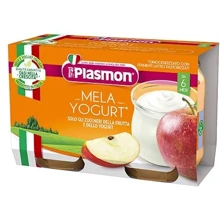 Йогурт Plasmon Mela Yogurt 100 % Naturale, 160 г (WT4409): Вес нетто 160 г