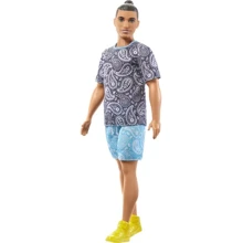 Лялька Barbie Fashionistas Кен Модник у футболці (HJT09): Вік от 3 лет