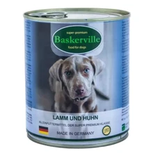 Влажный корм для собак Baskerville ягненок-петух 0.4 кг (21529): Тип Влажный корм