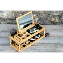 Женская подставка EcoWalnut Beauty Station с большим зеркалом: Производитель EcoWalnut