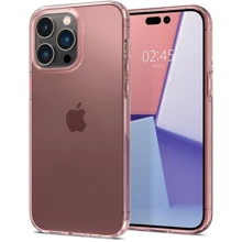 Чехол для iPhone Spigen Crystal Flex Rose Crystal (ACS04665) for iPhone 14 Pro: Цвет розовый