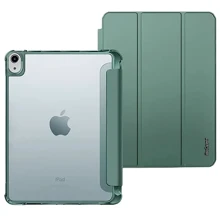 Аксессуар для iPad BeCover Soft Edge TPU with Pencil mount Dark Green for iPad 10.9 (2022 / 2024) / iPad 11 2025 (708489): Цвет зеленый