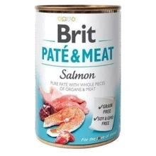 Влажный корм для собак Brit Care and Meat Dog с лососем 400 г (8595602557462): Тип Влажный корм
