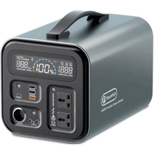 Зарядна станція FlashFish 1200W 297600mAh 1100Wh Portable Power Station: Ємність акумулятора, Вт/год 1100