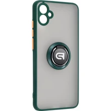 Чохол для телефона ArmorStandart Frosted Matte Ring Dark Green для Samsung A042 Galaxy A04e (ARM68347): Сумісність Samsung A042 Galaxy A04e
