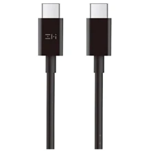 Кабель Xiaomi ZMI USB-C to USB-C 100W 1.5m Black (AL308E): Тип USB-C - USB-C