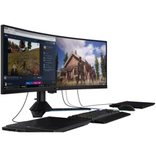 Монитор Lenovo Y44w-10: Покрытие экрана матовое