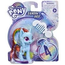 Фигурка пони Hasbro Волшебная пони с расческой Радуга Дэш My Little Pony (E9153_E9762): Тип Персонаж мультфильма, фильма