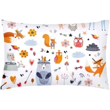 Наволочка Cosas Animals Indi White 40х60 см (Animals-Indi_White_40): Тип наволочка