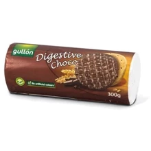 Печеньe Gullon Digestive, с шоколадом, 300 г (WT3562): Вес нетто 300 г