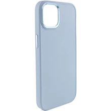 Чохол для iPhone Epik TPU Case Bonbon Metal Style Mist Blue для iPhone 14 Plus: Колір голубой