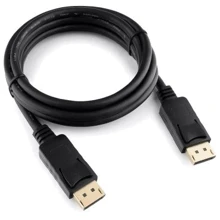 Кабель и переходник Cablexpert Display Port to Display Port 2.0m V1.3 (CC-DP3-2M): Тип кабель