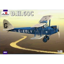 Модель Amodel Біплан de Havilland DH. 60C Cirrus Moth (AMO4803): Виробник AMODEL