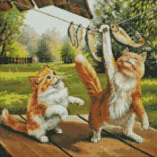 Алмазная мозаика Идейка Хороший улов ©Виктор Хомяк AMO7653 40х40 см: Производитель Идейка