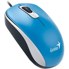 Мышь Genius DX-110 USB Blue (31010116103): Интерфейс подключения проводная USB