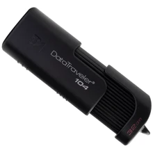 USB-флешка Kingston 32GB DataTraveler 104 USB 2.0 Black (DT104/32GB): Стандарт USB USB 2.0