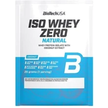 Протеин BioTechUSA Iso Whey Zero natural 25g / 1 serving/ Strawberry: Вид Изоляты