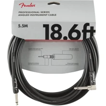 Кабель инструментальный Fender Cable Professional Series 18.6' Angled Black: Производитель Fender