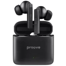 Наушники Proove Cold Sound GR8 TWS Black: Тип конструкции вакуумные