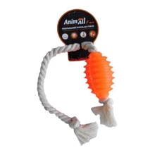 Граната з канатом AnimAll Fun 88241 8 см оранжева: undefined undefined