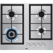 Варочная поверхность газовая AEG HGB64301UM: Расположение панели Фронтальное