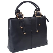 Жіноча сумка тоут Monsen чорна (10245-black): Стать жіночий