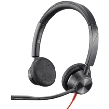 Навушники Poly BlackWire C3325-M Black (8X222AA): Тип конструкції накладные