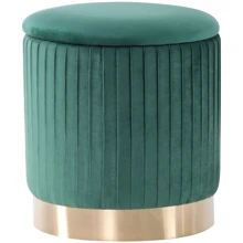 Пуф AMF Monte Green / Golden Chrom (547482): Виробник AMF
