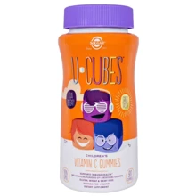 Solgar U-Cubes, Children's Vitamin C Gummies Солгар Витамин С жевательный апельсин/клубника, для детей 90 жевательных конфет: Тип Витамин C